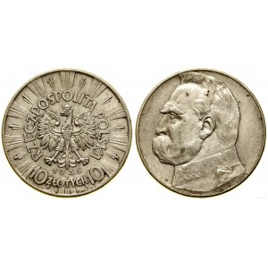 Polsko, 10 zlotých, 1935, Varšava