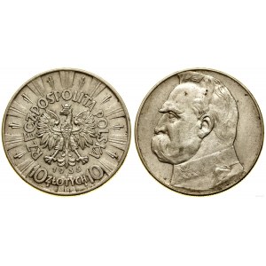 Polonia, 10 zloty, 1935, Varsavia