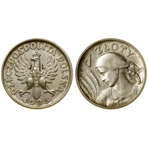 Polska, 1 złoty, 1925, Londyn