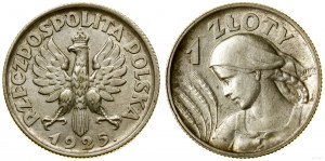 Polen, 1 Zloty, 1925, London