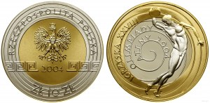 Polonia, 10 zloty, 2004, Varsavia