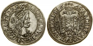Autriche, 3 krajcars, 1665 SH, Graz