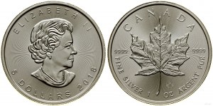 Kanada, 5 dolarów, 2018, Ottawa