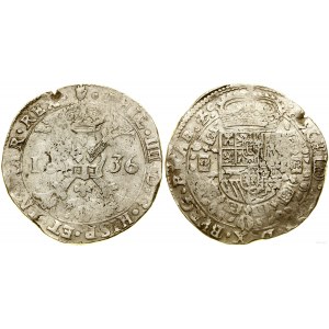 Pays-Bas espagnols, patagon, 1636, Anvers