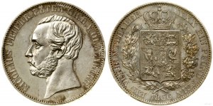 Allemagne, thaler, 1866 B, Hanovre