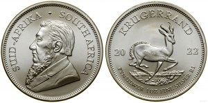 Jihoafrická republika, 1 krugerrand, 2022, Pretoria