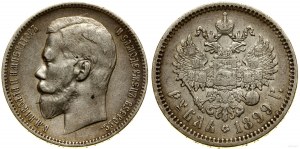 Russia, ruble, 1899 (Ф-З), St. Petersburg