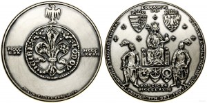Poľsko, medaila z kráľovskej série PTAiN - Ludwik Węgierski, 1983, Varšava