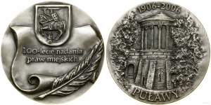 Polska, 100-lecie Nadania Praw Miejskich Puławom, 2006, Warszawa