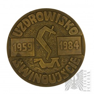 PRL, 1984r. - Medal Pamiątkowy 25 Lat Uzdrowiska Świnoujście