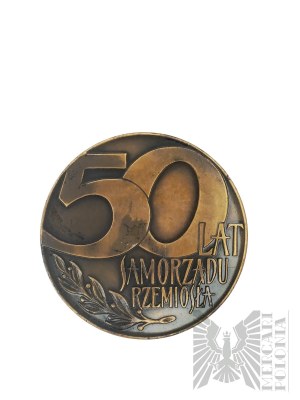 PRL, 1983. - Medaille für 50 Jahre Selbstverwaltung des Handwerks / Zentralverband des Handwerks '83