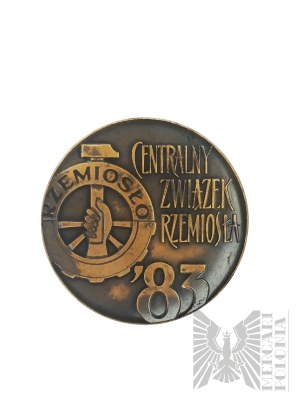 PRL, 1983r. - Medal 50 Lat Samorządu Rzemiosła / Centralny Związek Rzemiosła '83