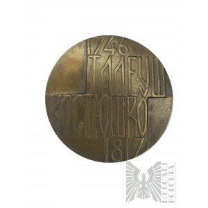 URSS, 1972. - Medaglia dei 225 anni dal compleanno di Tadeusz Kosciuszko (Тадeуш Кoсtюшкo 1746-1817) - Disegno di L.L. Kremneva