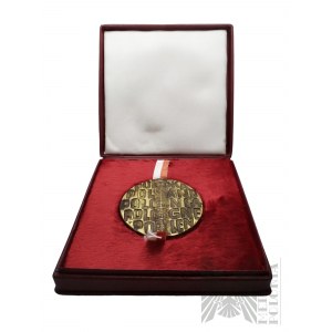 PRL, Warschau, 1970. - Die Medaille der Warschauer Münze, Polonia Z Macierzą - Entwurf von Maciej Szańkowski - Originalverpackung