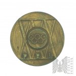PRL - Medaglia per i servizi resi al Comitato Olimpico Polacco, scatola originale