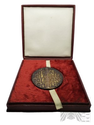 PRL, Varsovie, 1970. - Médaille de la Monnaie de Varsovie, Polonia Z Macierzą - Dessinée par Maciej Szańkowski - Boîte d'origine