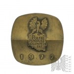 PRL, Warszawa, 1972 r. - Medal Mennica Warszawska, Igrzyska Olimpijskie / Polski Fundusz Olimpijski - Projekt Jerzy Jarnuszkiewicz - Oryginalne Pudełko