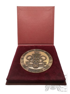 PRL, 1985. - Medaile 9. světového shromáždění polonistů PKOL Częstochowa 1985 - originální balení