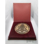 PRL, 1985. - Médaille de la 9e Assemblée mondiale des activistes polonais PKOL Częstochowa 1985 - Emballage d'origine