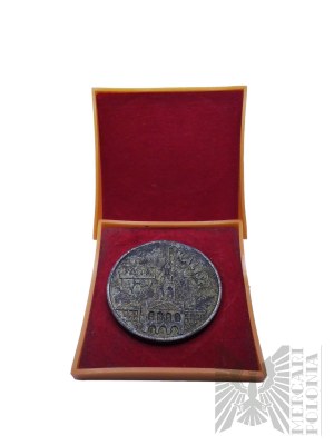 PRL, 1978 r. - Medal Dla Miasta Kalisz / Wręczenie Miastu Krzyża Komandorskiego Z Gwiazda Orderu Odrodzenia Polski - Oryginalne Pudełko