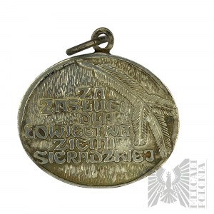 Médaille pour services méritoires rendus à la chasse dans la région de Sieradz