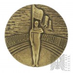 PRL, 1978 r. - Medal Spartakiada XXXV-Lecia Ludowego Wojska Polskiego 1943-1978 - Projekt Edward Gorol