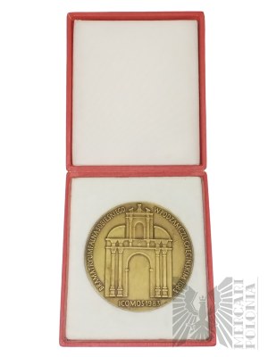 PRL, 1983. - Medal Jan III Sobieski at Vienna, Triumphal Gate in Podzamcze Chęcińskie - Design by Zygmunt Kaczor.