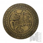 PRL, 1983 r. - Medal Jan III Sobieski pod Wiedniem, Brama Triumfalna w Podzamczu Chęcińskim - Projekt Zygmunt Kaczor