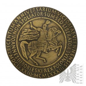PRL, 1983. - Medal Jan III Sobieski at Vienna, Triumphal Gate in Podzamcze Chęcińskie - Design by Zygmunt Kaczor.