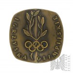 PRL, Varsovie, 1972. - Médaille Monnaie de Varsovie - Comité olympique polonais, Jeux olympiques de 1972 - Dessin de Jerzy Jarnuszkiewicz.