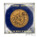 1990 r. - Médaille commémorative des Jeux olympiques spéciaux européens d'été 1990, 20-27 juillet, Strathclyde