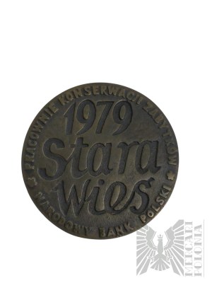 Poľská ľudová republika, 1979 - Medaila Starawieś 1979, práce na ochrane historických pamiatok, Národná banka Poľska / Nadácia Bogusława Radziwiłła Palác v Starawiesi