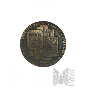 PRL, 1983 r. - Medal 65 Lat Ruchu Filatelistycznego - Kielce 1918-1983 - Krajowa Wystawa Filatelistyczna Miltaria '83