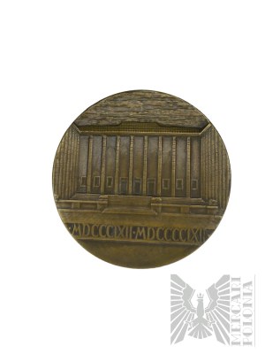 PRL, 1962 r. - Medal Anno Musaeo Nationali Varsoviensi Seculari - Medal z Okazji 100-lecia Muzem Narodowego w Warszawie 1962 r.