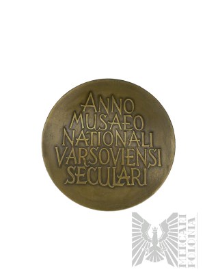 Repubblica Popolare di Polonia, 1962. - Medaglia Anno Museo Nazionale Varsoviensi Seculari - Medaglia in occasione del 100° anniversario del Museo Nazionale di Varsavia, 1962.
