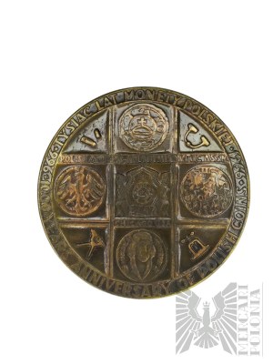 PRL, Varšava, 1966 (?) - Pamätná medaila Mincovňa Varšava, 1000 rokov kresťanstva 1966