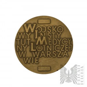 PRL - Medaglia della Zecca di Varsavia, Istituto Militare di Medicina Aeronautica di Varsavia - Disegno Jerzy Jarnuszkiewicz