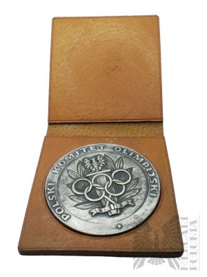 PRL - Polish Olympic Committee Medal - For Merits to the Polish Olympic Movement.