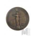 PRL, 1989 r. - Medal Pamiątkowy Leonardo do Vinci - Politechnika Częstochowska Wydział Budowy Maszyn 1949-1989