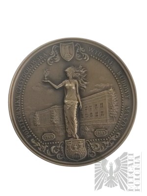 PRL, 1989. - Leonardo do Vinci Commemorative Medal - Częstochowa University of Technology Faculty of Mechanical Engineering 1949-1989.