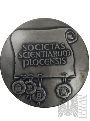 People's Republic of Poland, 1981. - Warsaw Mint, Medal of Societas Scientiarum Plocensis / Romanesque Plock Doors from the middle of the 12th century - after 550 years in the Cathedral Basilica in Plock - Design by Józef Gutowski, Stanisława Wątróbska.