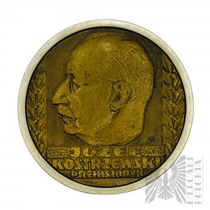 PRL, 1965 r. - Medal 80. Rocznica Urodzin Józefa Kostrzewskiego 1965 - Projekt Edward Gorol