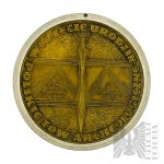 République populaire de Pologne, 1965 - Médaille du 80e anniversaire de Joseph Kostrzewski 1965 - Dessin Edward Gorol