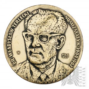 PRL, Warszawa, 1978 r. - Medal Pamiątkowy Dr Władysław Terlecki PTAiN, - Projekt Edward Gorol