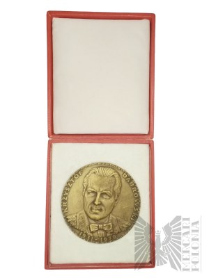 PRL, 1983. - PTAiN-Medaille Krzysztof Dąbrowski 1931-1979, Verdienst für Museen und Archäologie - Entwurf Edward Gorol