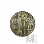 PRL, Varsovie, 1966 ( ?) - Médaille commémorative Monnaie de Varsovie, 1000 ans de christianisme 1966
