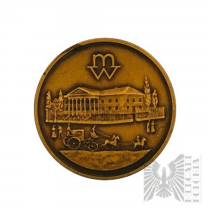 Polen, Warschau - Münze Warschau Medaillenmarke, Gedenken an die Währungsreform von Stanisław August - Warschauer Münzgebäude / Monogramm Stanisław August Poniatowski 1766