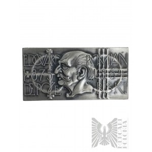 Volksrepublik Polen, 1975. - Medaille Edouard Pomian de Pożerski 1875-1964 / Wappen Pomian Materiam Superabat Opus