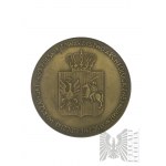 Polská lidová republika, 1980 - Medaile ke 150. výročí listopadového povstání 1980, varšavská pobočka PTAiN - návrh Marek Lipowski