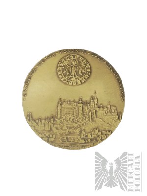 PRL, 1988. - Médaille des 100 ans de la Société numismatique de Cracovie